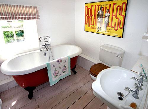The bathroom