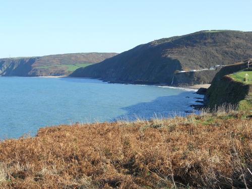 Ceredigion coast near Llangrannog