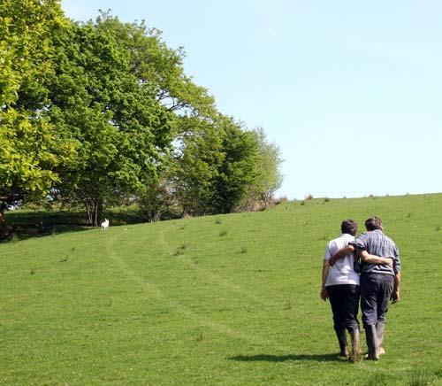 Perfect for a walking holiday - our cottages are in 120 acres of private countryside