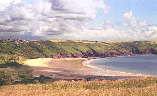 Freshwater East beach