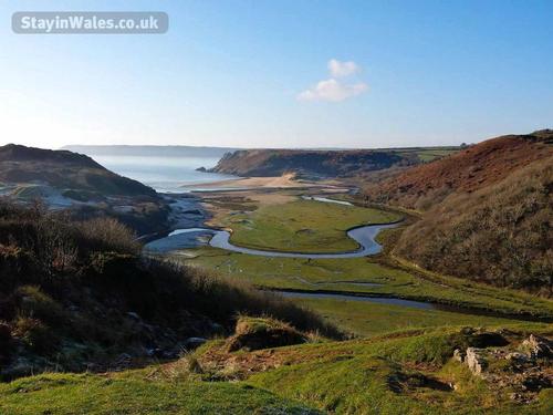 Three Cliffs Valley