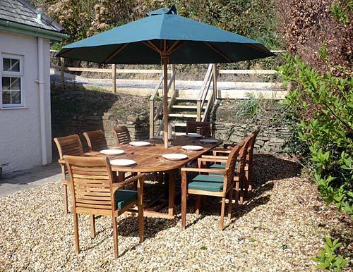 Patio off the kitchen