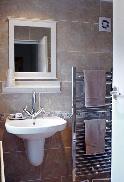 The bathroom