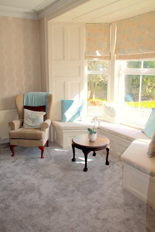 Spacious Lounge with lots of seating options