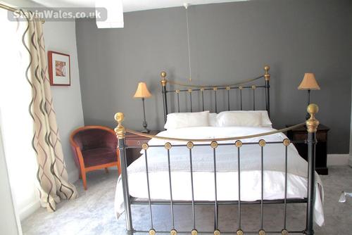 Bedroom 2 with master bed