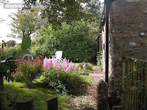 Cottage garden looking south