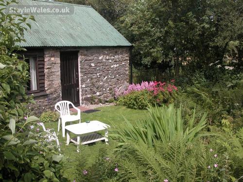 Cottage garden looking north