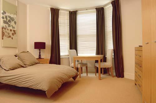One of the bedrooms