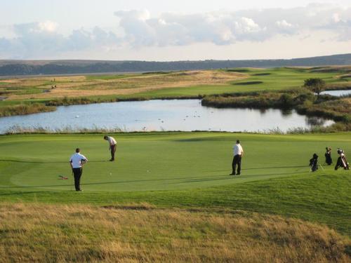 Machynys Golf and Country Club is a 5 minute drive