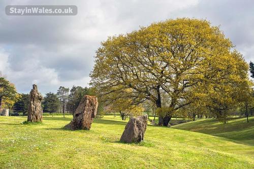 The grounds at Parc le Breos