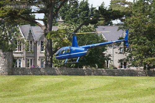 We have a helipad