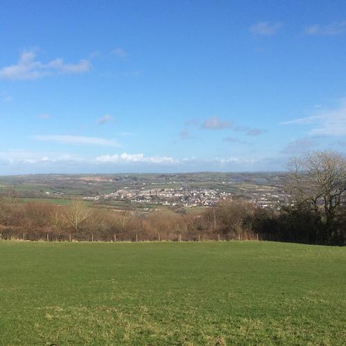 View over Cardigan