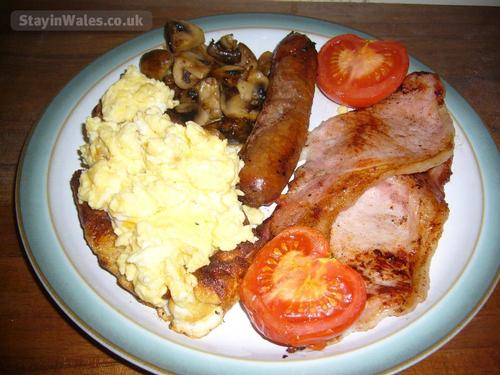 Full Welsh breakfast