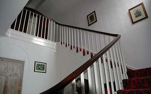 The stairway