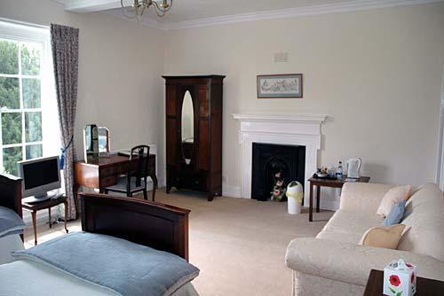 Bedroom sitting area