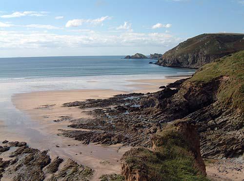 One of the many nearby beaches