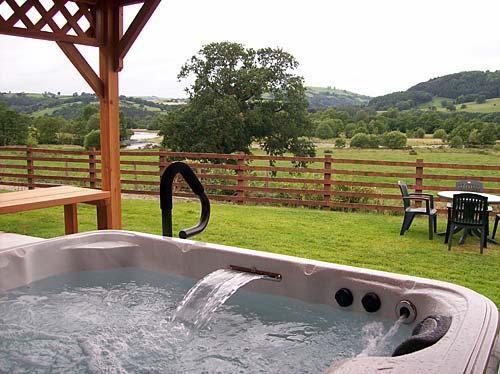 View from the hot tub