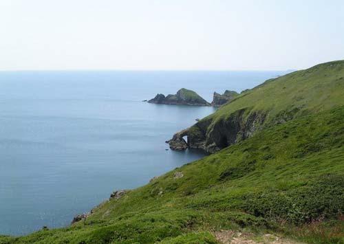View of Newgale from the Nolton Haven to Newgale coastal path from Newgale to Solva