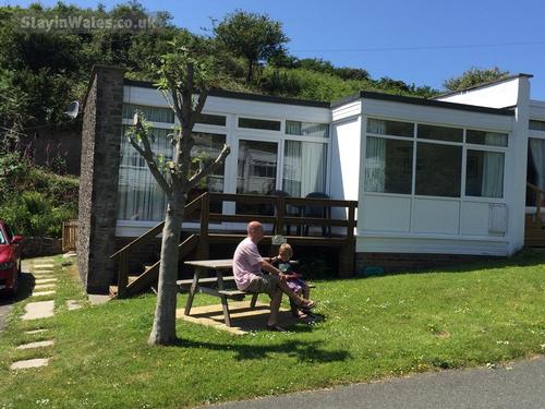 Enjoy a picnic on our picnic table at the front of Fulmar or relax reading a book in the morning sun