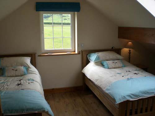 The twin bedroom
