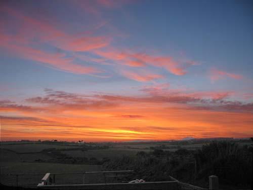 Sunset over the Llyn Peninsula