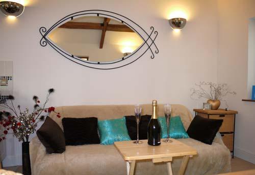 Relax with a bottle of wine watching SKY TV