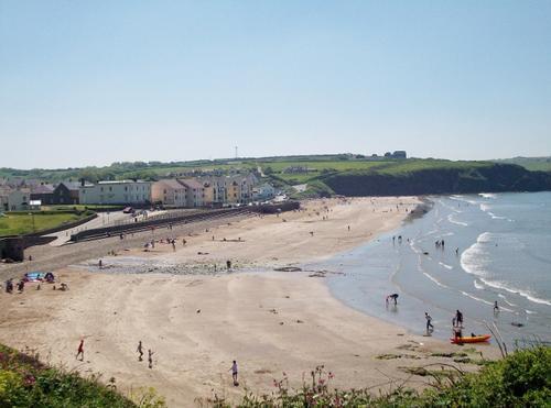 Broad Haven from coastal footpath