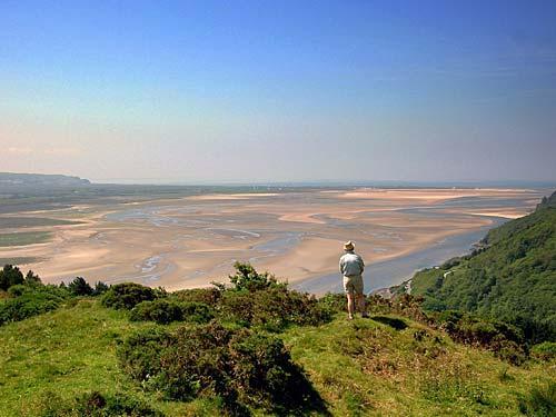Sea views from nearby walks