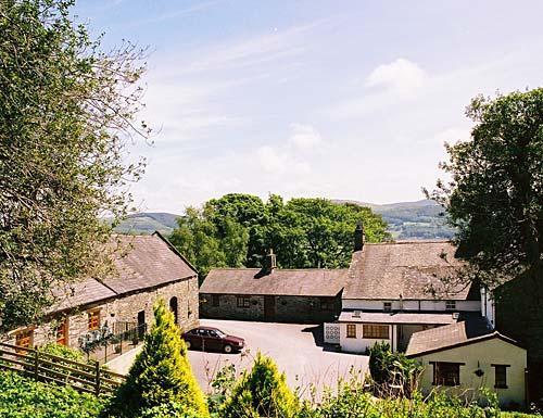 The farmyard and cottages