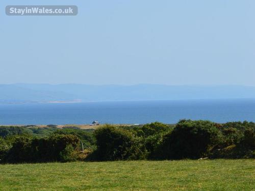 Enjoy sea views from Bwthyn