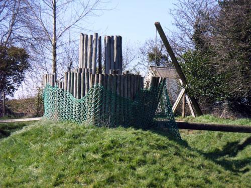 Fort in playfield