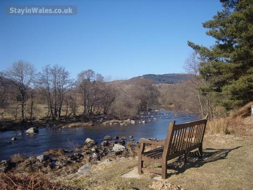The River Wye, just a short stroll away
