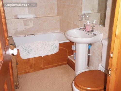Bathroom off twin bedroom