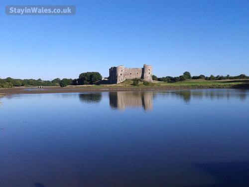 Carew Castle and Millpond. Nice walks with a good pub at the end of it.