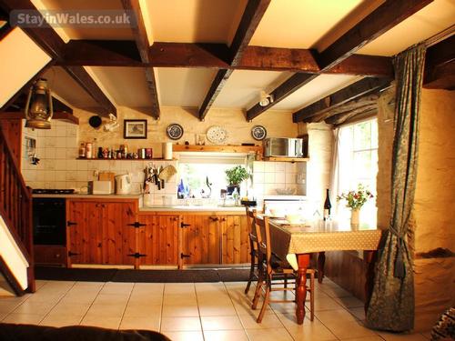 The kitchen/diner is very well equipped with lovely views