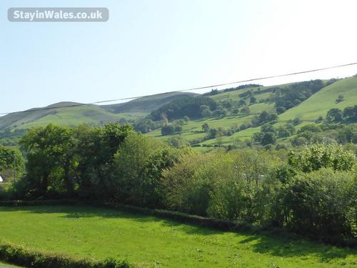 View across the valley