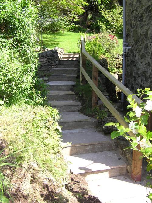 Garden steps