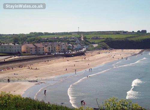 Broad Haven is a small village with a huge beach