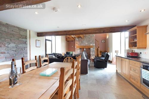 Open-plan living area