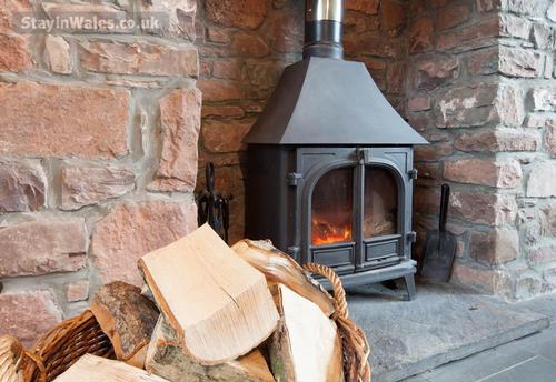 Stay warm by the woodburner