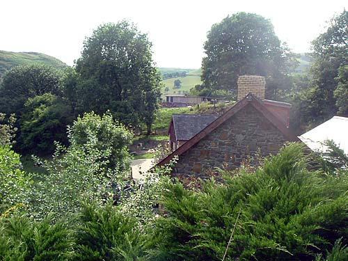 The view from the gardens