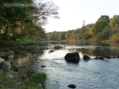 The River Wye south of Builth Wells
