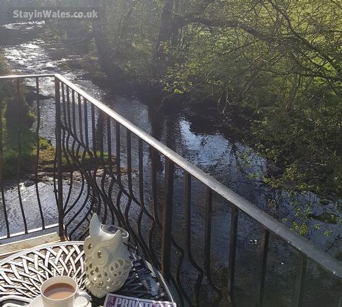 Breakfast on the balcony