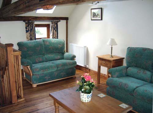 Interior mountain view cottage