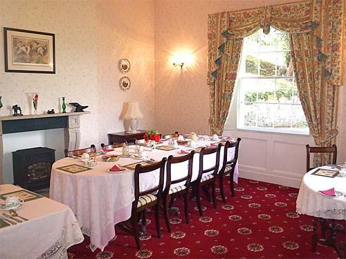 The dining room