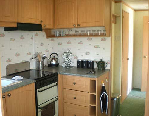 Caravan kitchen