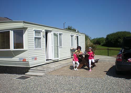 Our static caravan