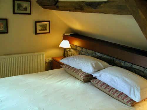One of the two double bedrooms