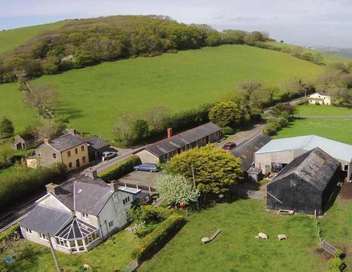 Brynglas Farm at Chancery near Aberystwyth