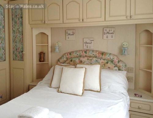 Master bedroom with double bed